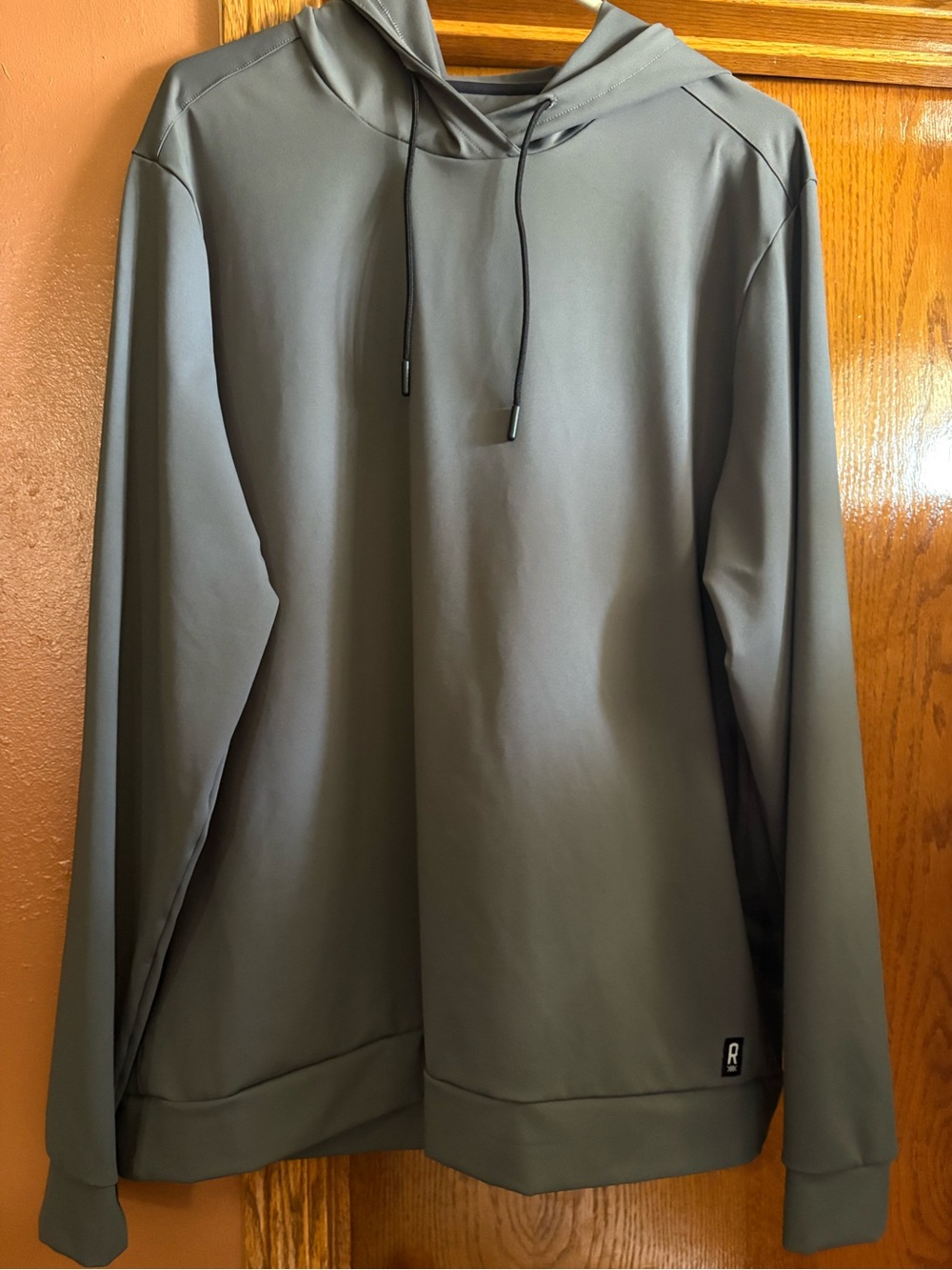 Rhone Essentials training Hooded Pullover - Gray